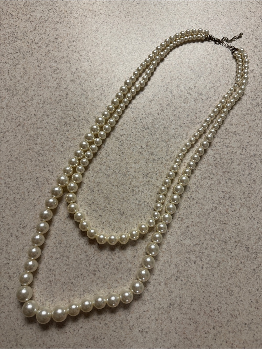 Pearl Double-Strand Necklace in Ivory - Women Jewelry